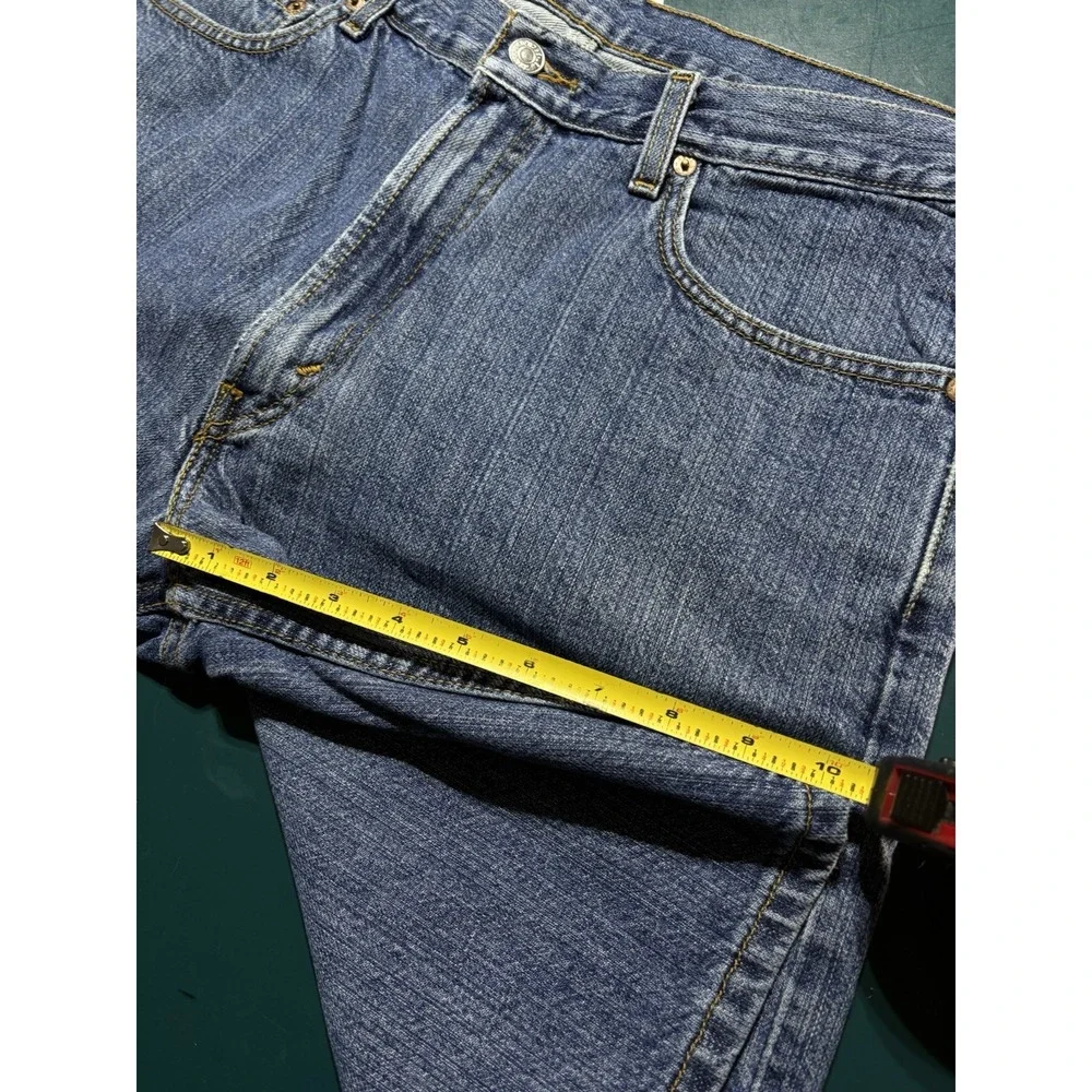 Vintage Levi's 550 Relaxed Fit Jean Shorts Men's 34 Dark Wash‎ Denim 10